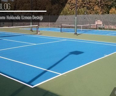 دعم متخصص في إنشاء ملاعب التنس